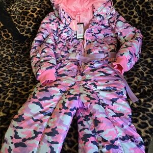 Sugar Thrillz Snowflake Cadet Camo Snowsuit SOLD OUT NWT